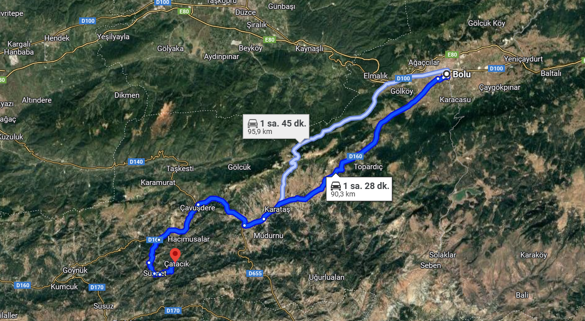 BOLU GÖYNÜK ÇATACIK KÖYÜNDE 1.892 M² TARLAMIZ SATILIKTIR. - BOLU GÖYNÜK fotoğraf 6